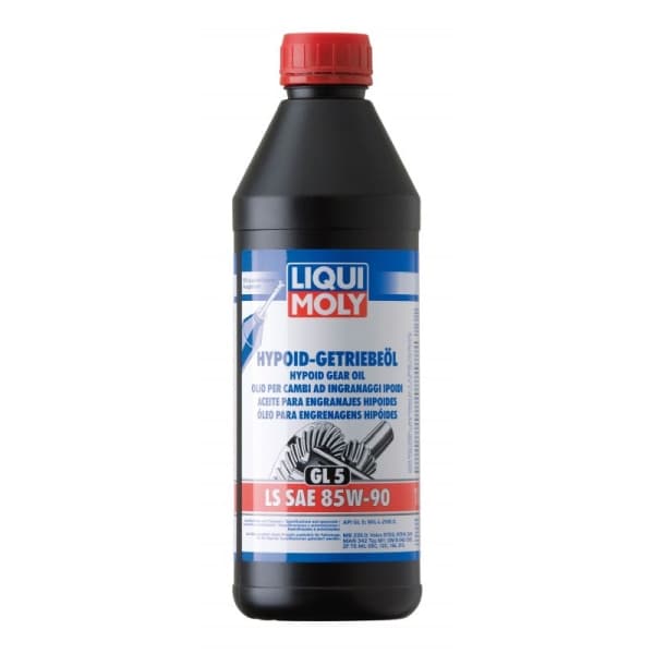 LIQUI MOLY ÖLJY 85W90 1L HYPOID-GETRIEBEÖL GL5 LS / MIL-L 2105 D / GM B 40 1010 / ZF TE-ML 21C