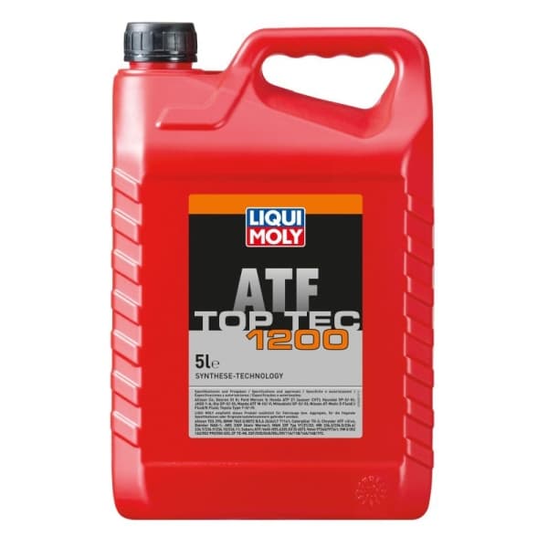 LIQUI MOLY ATF OIL TOP TEC 1200 5L / DEX III H / HONDA Z1 / SP-III / T-IV / BMW LT 71141 / VOLVO 97341 / G 055 025