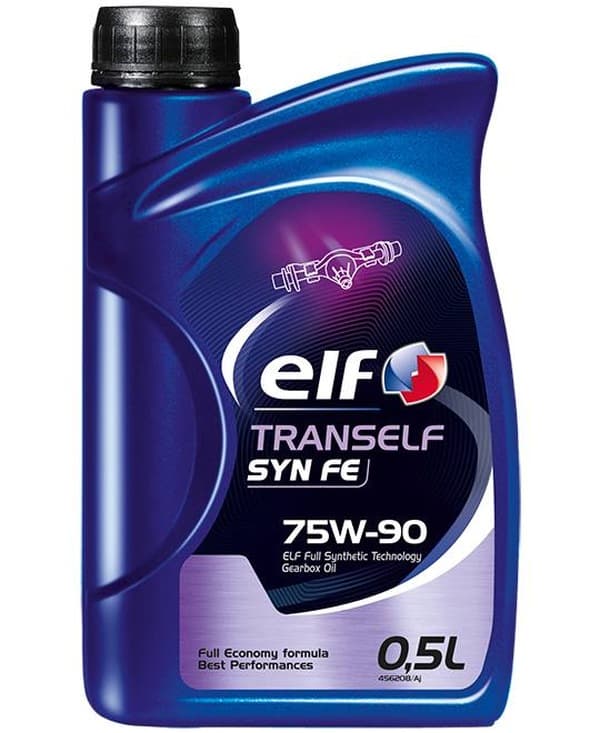 ELF OIL 75W90 500ML TRANSSYN FE GL4/5 / 235.8 / MAN 341 E3 Z2 342 S1 / 97312 / GEARKASSE