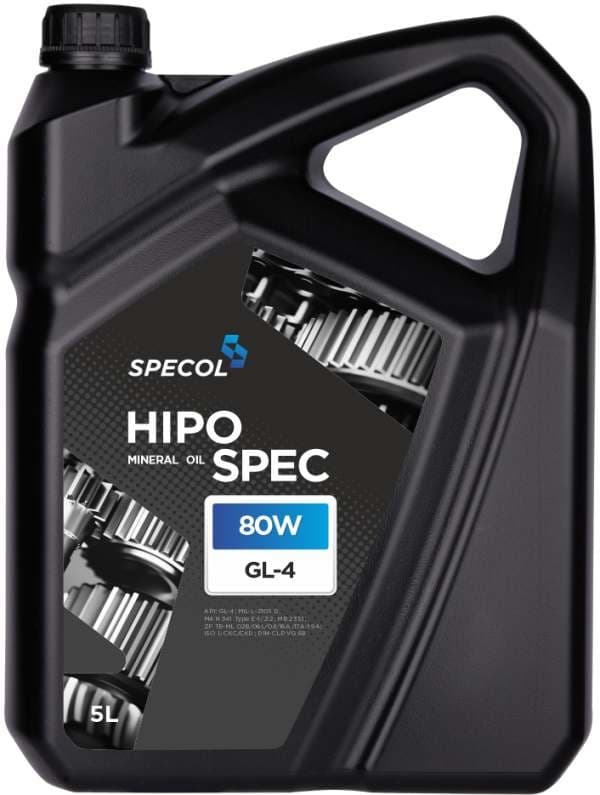 SPECOL OIL 80W 5L GL4 HIPOSPEC/ GEAR