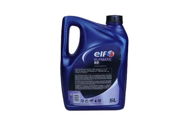 ELF OIL ATF ELFMATIC G3 5L DEXRON IIIG/H / 236.9 / 339 V1 Z1 L1 / 97341 / GEAR RED