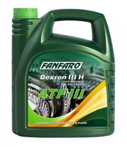 FANFARO OIL ATF III 4L / DEXRON III H/G/F / MERCON/M2C138-CJ/M2C166-H / MB 236.1