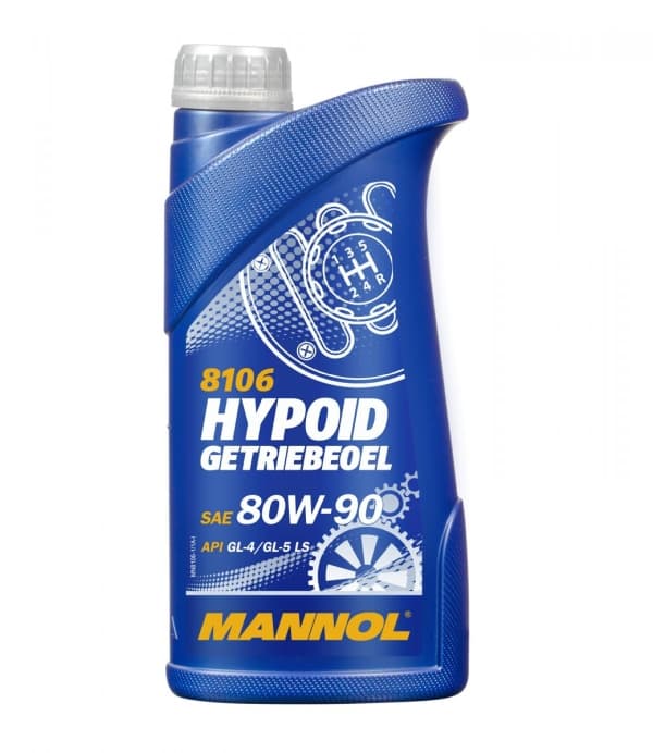 MANNOL HYPOID OIL 80W90 1L API GL4/5 LS/ MIL-L-2105 D