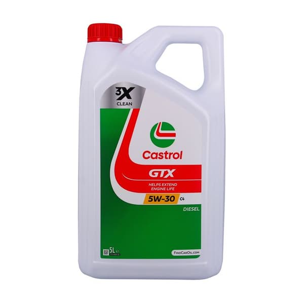 CASTROL GTX 5W-30 C4 5L - 5W30 motorolja