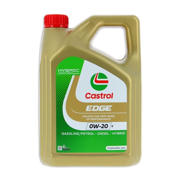CASTROL EDGE 0W-20 V 4L - 0W20 motorolja