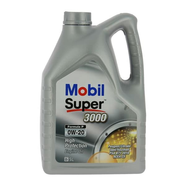 MOBIL Super 3000 0W20 Formula-P 5L