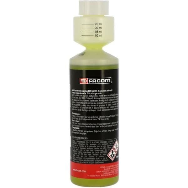 E85 monitoiminen lisäaine suuttimien suojaukseen - FACOM - 250ml
