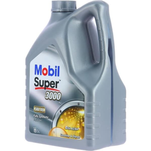 Moottoriöljykanisteri - MOBIL - S3000 5W40 - 5 L - 4 vuodenaikaa