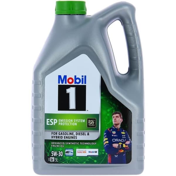 Moottoriöljykanisteri - MOBIL1 - 5W30 ESP - 5 L - 4 vuodenaikaa
