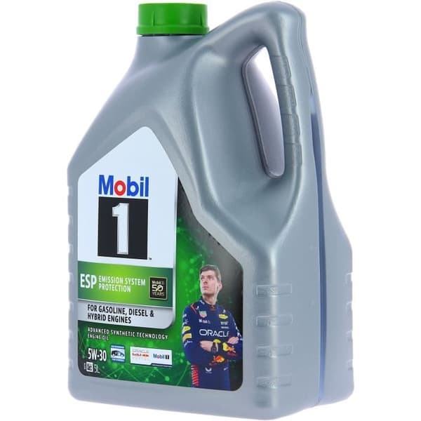 Moottoriöljykanisteri - MOBIL1 - 5W30 ESP - 5 L - 4 vuodenaikaa