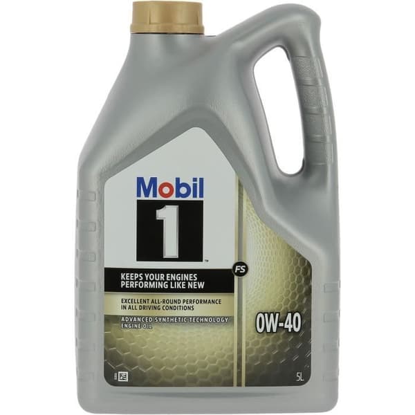 Moottoriöljykannu - MOBIL1 - 0W-40 FS - 5 L - 4 vuodenaikaa