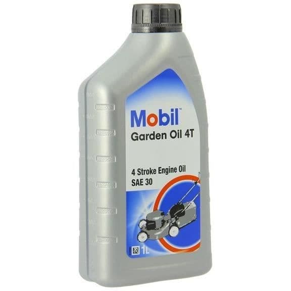 Moottoriöljykanisteri - MOBIL - M-GARDEN 4T SAE30 - 1 L - 4 vuodenaikaa