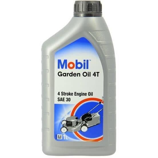 Moottoriöljykanisteri - MOBIL - M-GARDEN 4T SAE30 - 1 L - 4 vuodenaikaa
