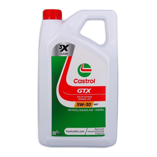 CASTROL GTX 5W-30 RN17 5L - 5W30 moottoriöljy