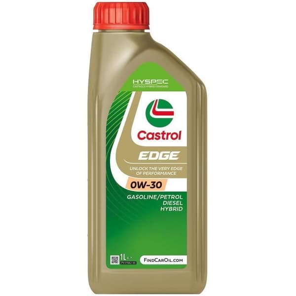 Moottoriöljy - CASTROL - EDGE 0W-30 - 1L