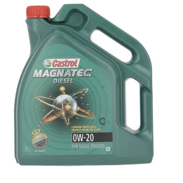 Moottoriöljy - CASTROL - Magnatec - Diesel - 0W-20 - 5L