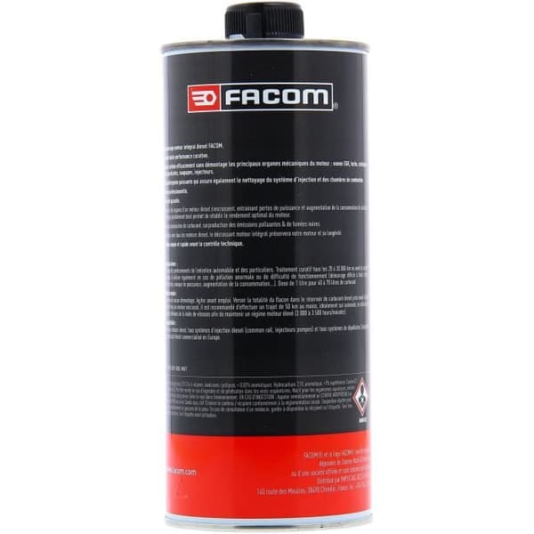 Olieadditiv til kurativ dekarbonisering af integrerede dieselmotorer - FACOM - 1L