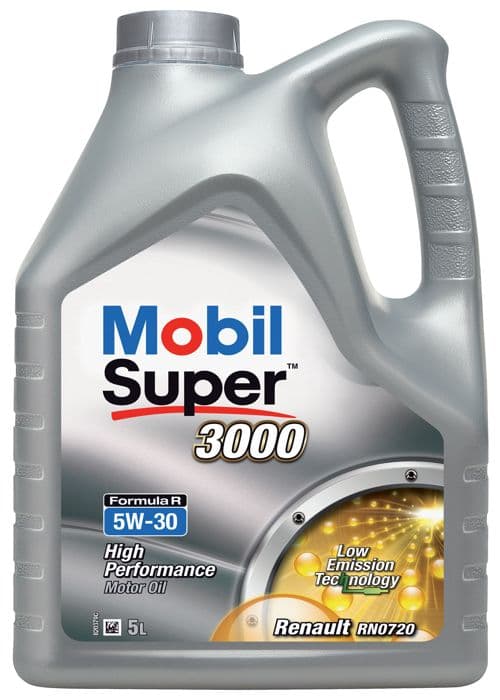 MOBIL Öljynlisäaine SUPER 3000 Formula-R - Synteettinen / 5W30 / 5L