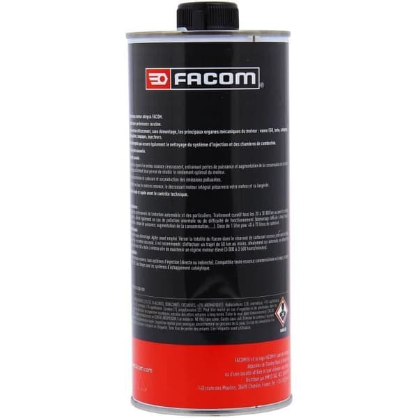FACOM Olieadditiv FACOM integral motorafkalkningsmiddel hærdende benzin - 1L