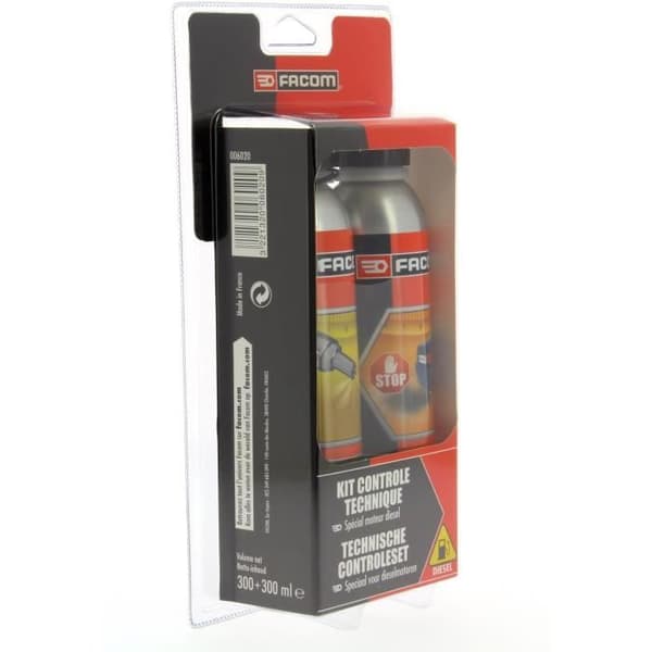 FACOM Olie-additiv FACOM diesel teknisk kontrolsæt 2x300ml - 2x300ml