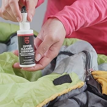 GEAR AID ZIPPER CLEANER + LUBRICANT 60 ml, smörjmedel dragkedjor rengörring