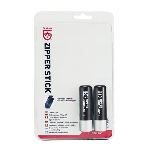 GEAR AID ZIPPER LUBRICANT STICK 2 x 4.5 g, smörjmedel dragkedjor stick