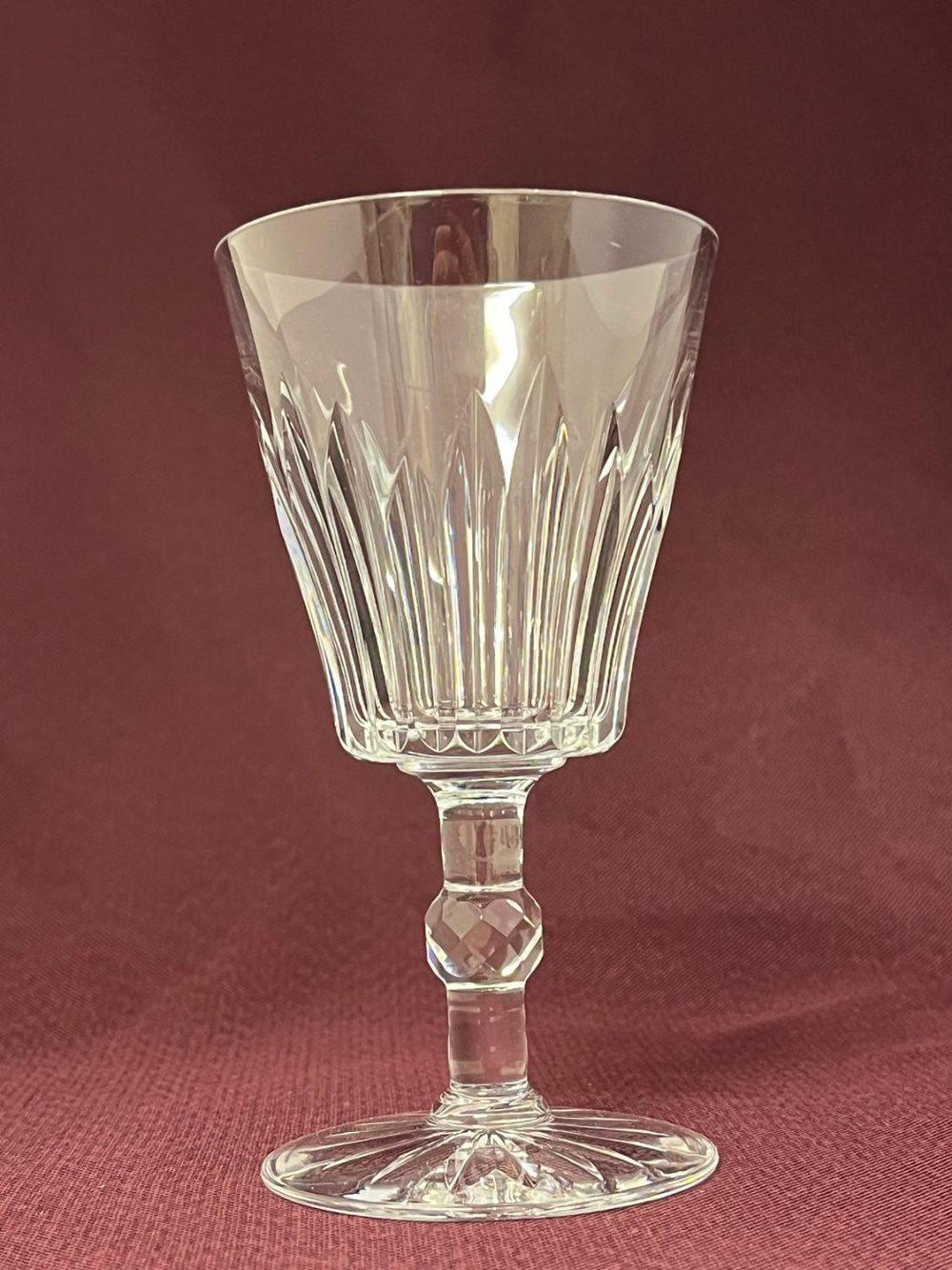Kosta boda - Pyramid - Rödvinsglas hel kristall design Fritz Kallenberg