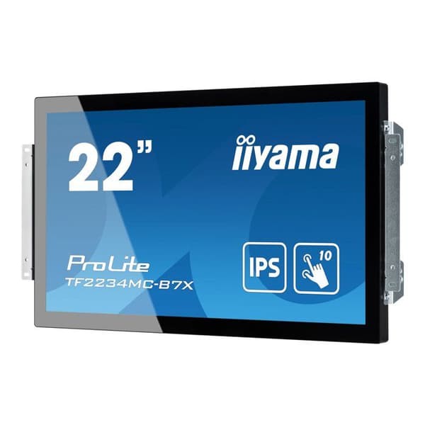 iiyama Prolite TF2234MC-B7X Pekskärmsskärm 54,6 cm (21,5") 1920 x 1080 pixlar Multi-touch Multi-user Black Svart