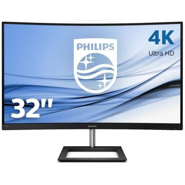 PHILIPS E-line 328E1CA-00 svart böjd bildskärm - 32" (81 cm) - Ultra HD ...