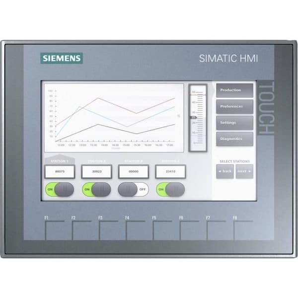 PLC - Valfri display Siemens 6AV2123-2GB03-0AX0 24 V-DC 1 st.