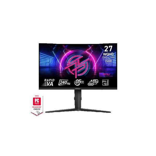 Spelskärm - MSI - MPG 275CQRXF - 27" LED WQHD - 240Hz - USB-C - 1ms