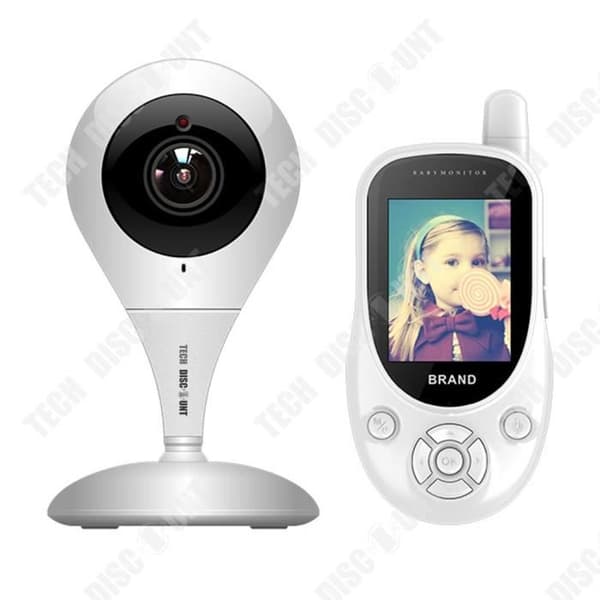TD® Smart Remote Baby Monitor HD Trådlöst samtal Sovsång Baby Temperaturdetektering Caregiver Alarm Påminnelse