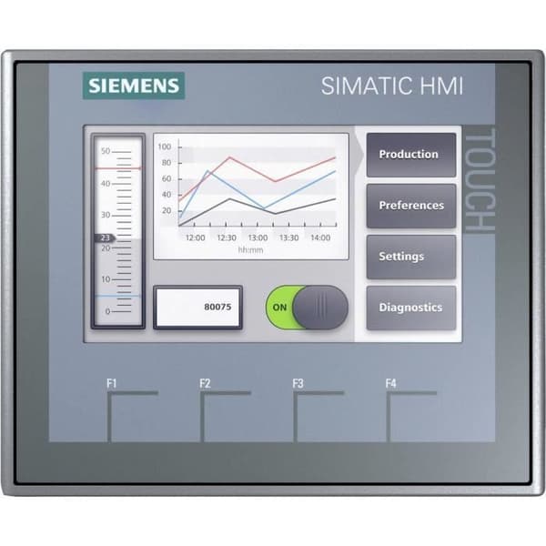 PLC - Valfri display Siemens 6AV2123-2DB03-0AX0 24 V-DC 1 st.