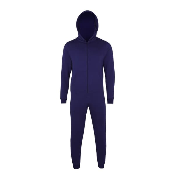 Comfy Co Childrens Unisex Plain All In One / Onesie