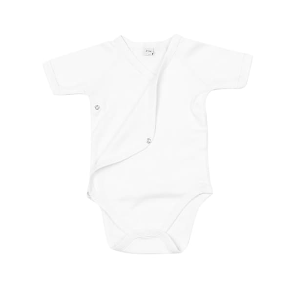 Babybugz Baby Unisex Kimono body i økologisk bomuld