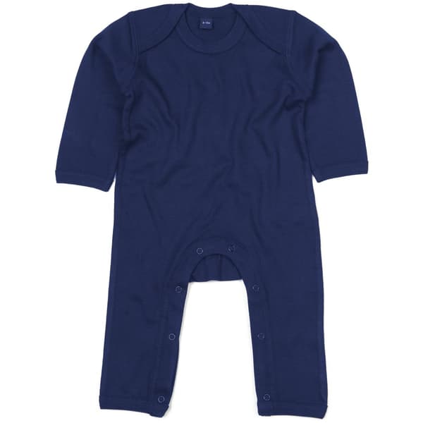 Babybugz Unisex Baby långärmad Rompersuit