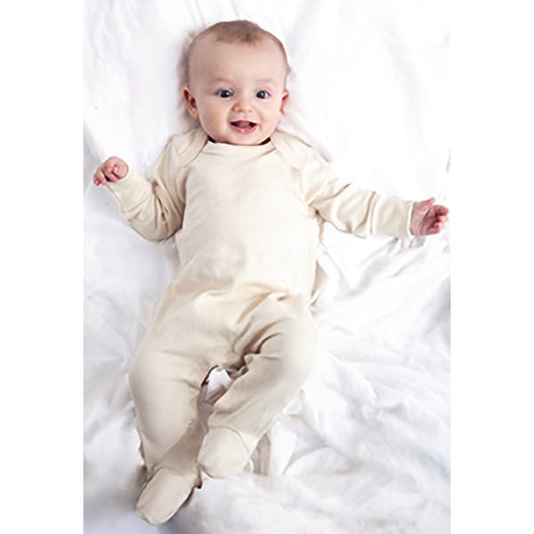 Babybugz Baby Unisex ekologisk bomullsöverdrag med hals med kuvert