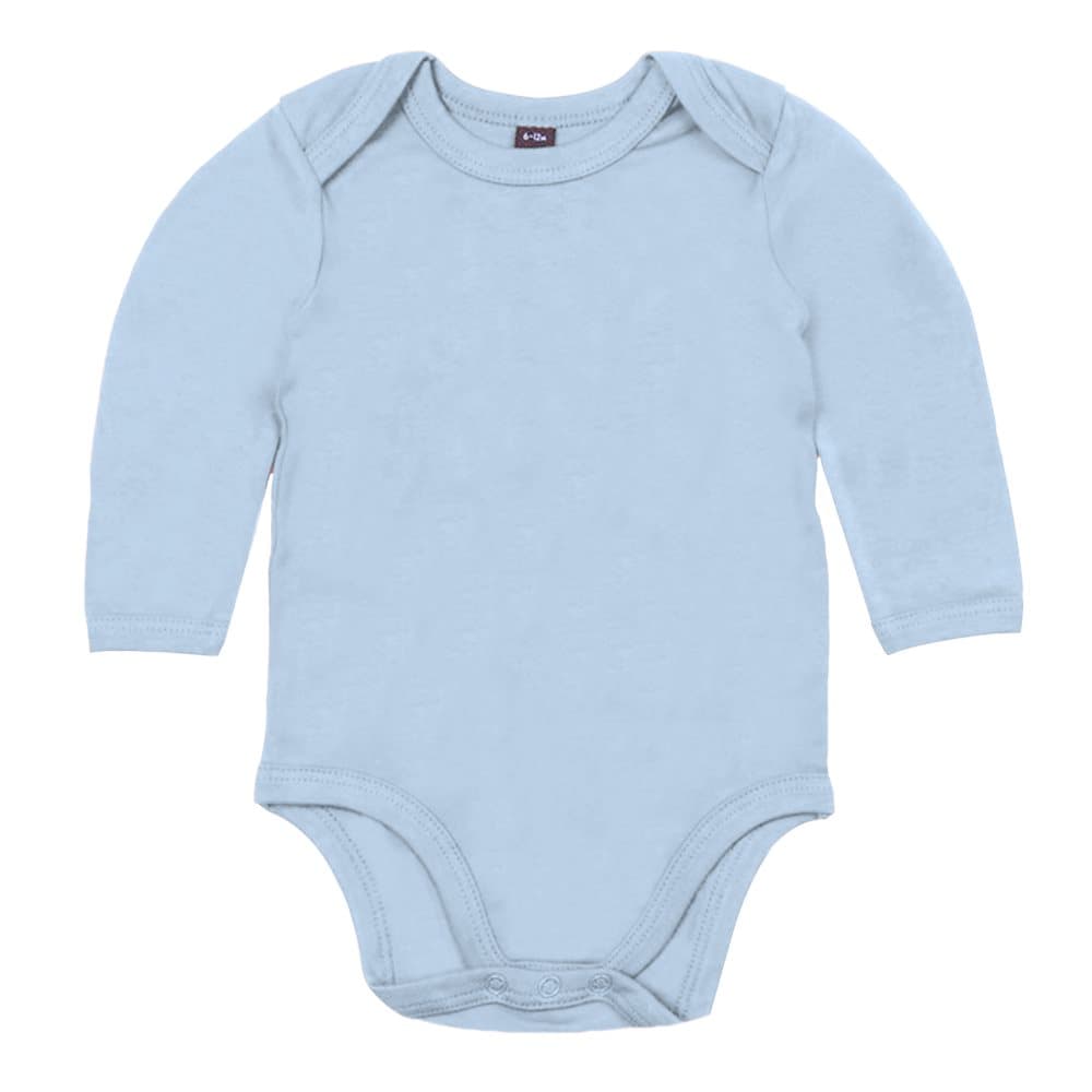 Babybugz Baby Unisex ekologisk långärmad body med lång ärm