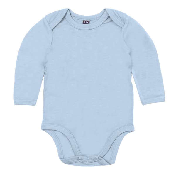 Babybugz Baby Unisex økologisk langærmet body med lange ærmer