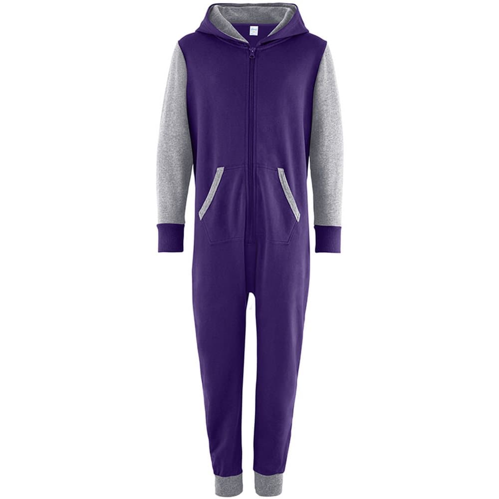 Comfy Co Barn/Kids Two Tone Contrast All-In-One Onesie