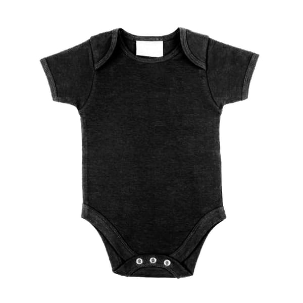 Larkwood Baby Unisex Short Sleeved Body Suit With Envelope Neck Opening