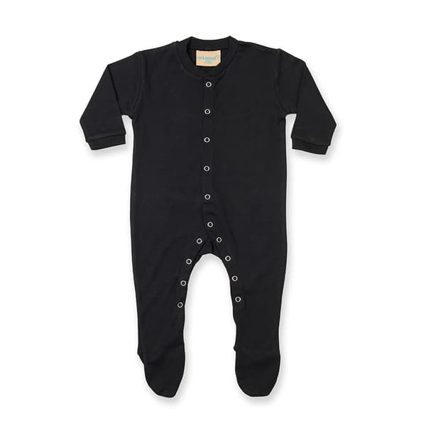 Larkwood Baby Unisex enklädd långärmad sovdräkt