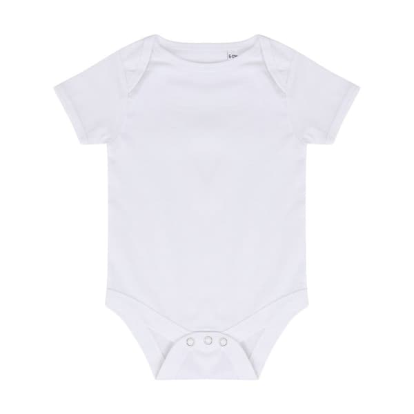 Larkwood Baby Boys/Girls Essential Short Sleeve Bodysuit