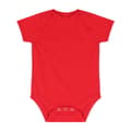 Miniatyrbillede 2 af 2: Larkwood Baby drenge/piger Essential kortærmet body med korte ærmer