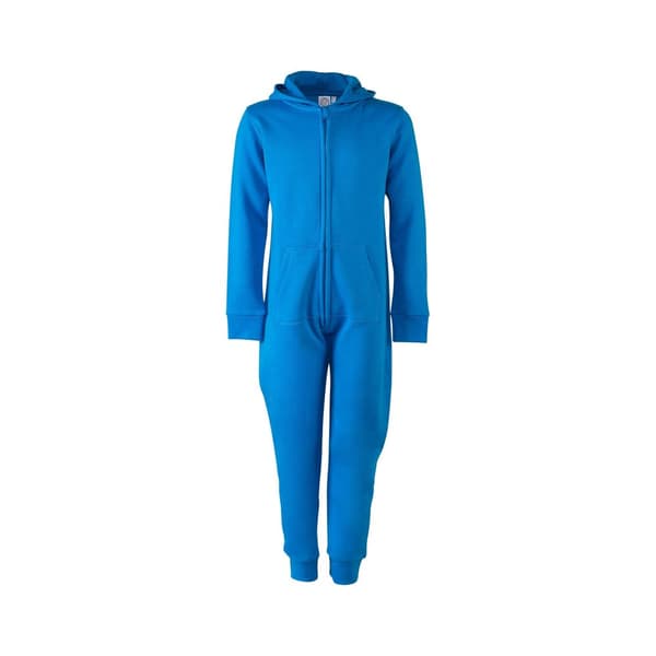 Skinnifit Minni Childrens/Kids Zip Up All-In-One Sapphire Blue 13 Years