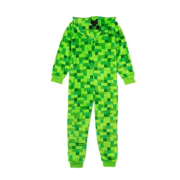 Minecraft Drenge Creeper Pixel Bodysuit til drenge