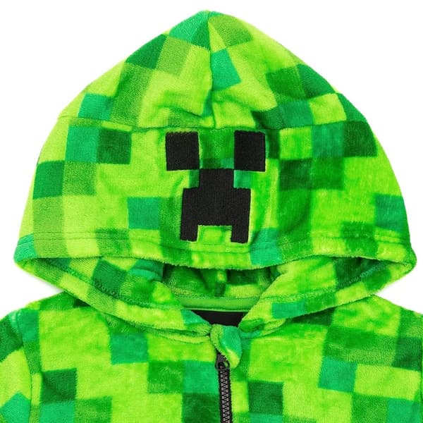 Minecraft Drenge Creeper Pixel Bodysuit til drenge