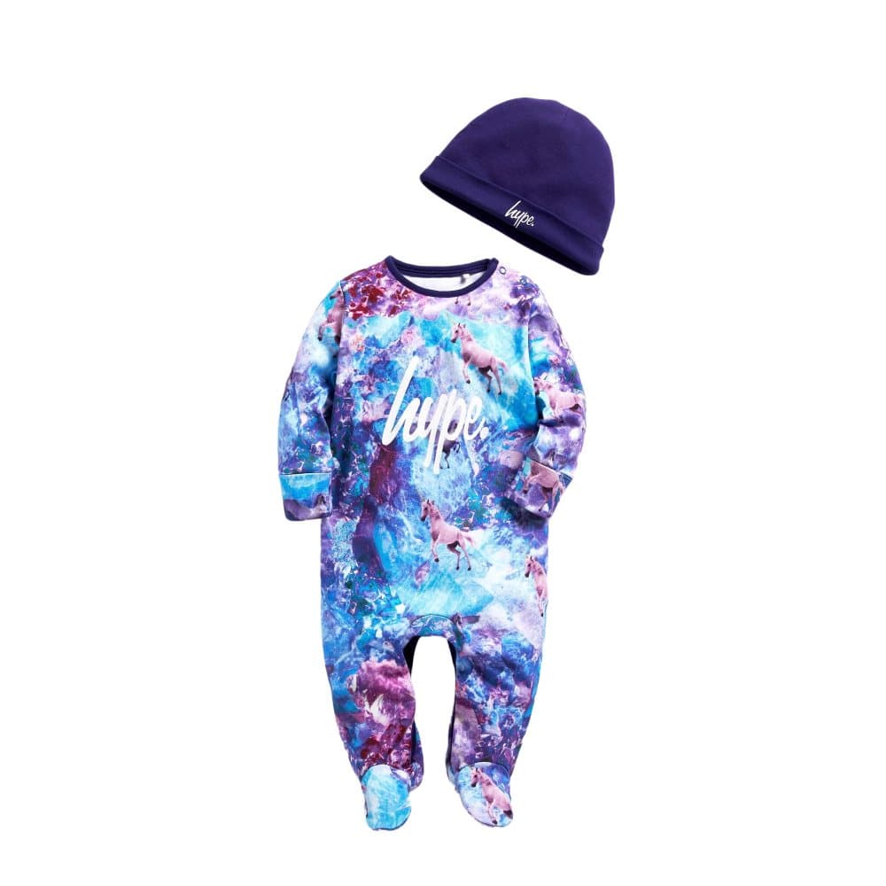 Hype Baby Unicorn Sleepsuit Set