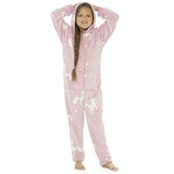 Follow That Dream Childrens/Kids Glow In The Dark Unicorn All-In-One