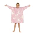 Miniatyrbilde 4 av 4: Follow That Dream Childrens/Kids Glow In The Dark Unicorn Hooded Blanket